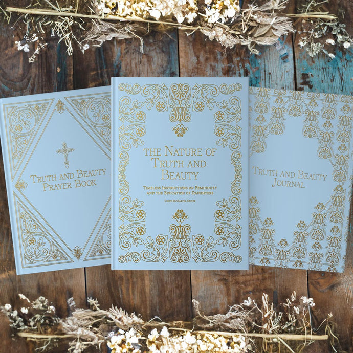 THREE BOOK SET – Truth and Beauty Book / Prayer Book / Journal